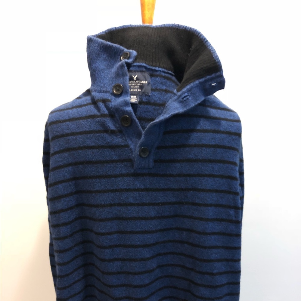 Men’s long sleeve 100% cotton sweater